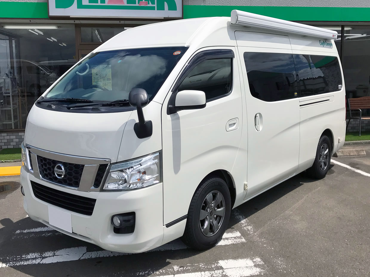 東北のキャンピングカーショップと言えばデルタリンク宮城 日産ピーズクラフト クラフトキャンパーt 7 キャンピングカーの新車 中古車 販売 デルタリンク